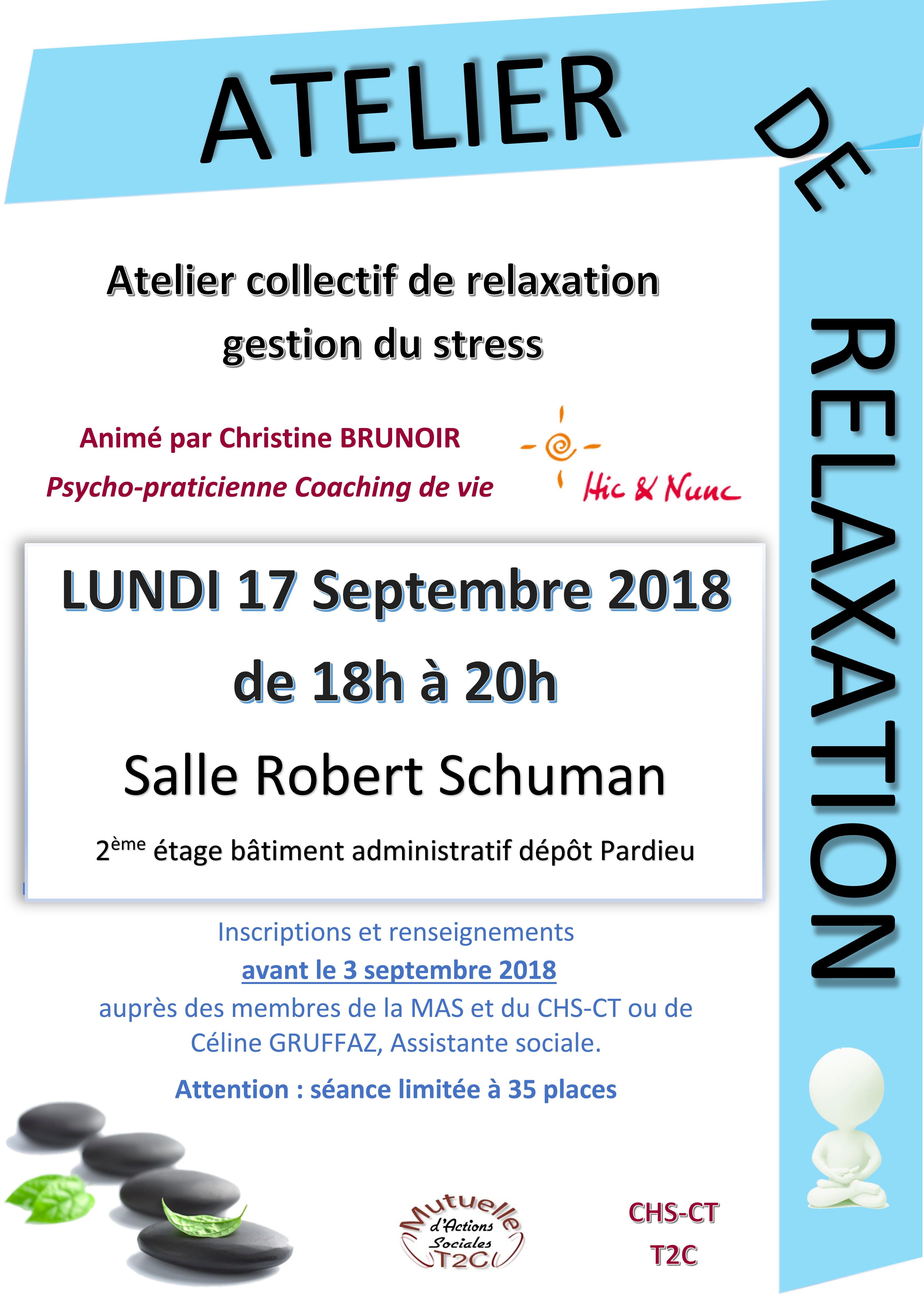 Affiche relax sept 2018